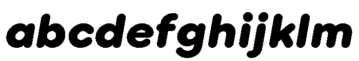 Point Soft Black Italic FONT