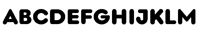 Point Soft Black Font UPPERCASE