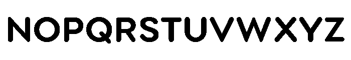 Point Soft Bold Font UPPERCASE