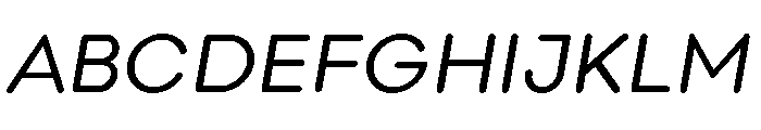 Point Soft Book Italic Font UPPERCASE