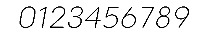 Point Soft Extra Light Italic Font OTHER CHARS