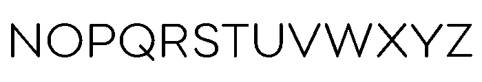 Point Soft Light Font UPPERCASE