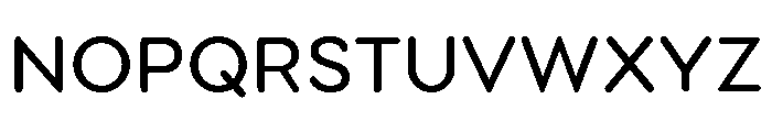 Point Soft Regular Font UPPERCASE