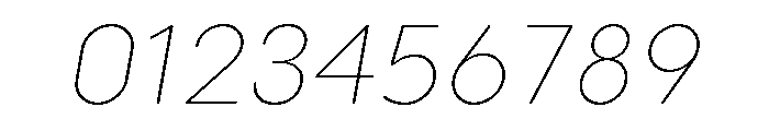 Point Soft Thin Italic Font OTHER CHARS