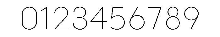 Point Soft Thin Font OTHER CHARS