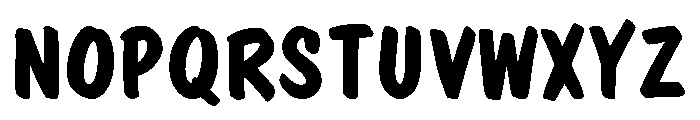 Polka Bold Font UPPERCASE