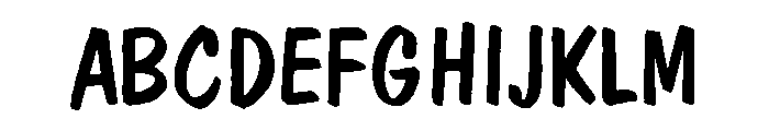 Polka Regular Font UPPERCASE