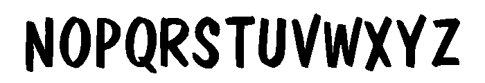 Polka Regular Font UPPERCASE