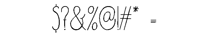 Polygraph Medium Font OTHER CHARS