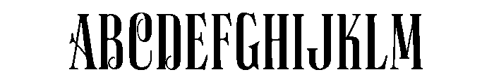 Polyspring Regular Font UPPERCASE