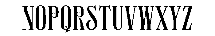 Polyspring Regular Font UPPERCASE