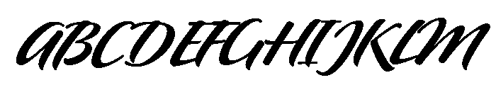 Pooper Black Regular Font UPPERCASE