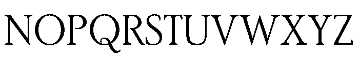 Poor Richard Light Font UPPERCASE
