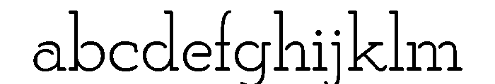 Poor Richard Monoline FONT