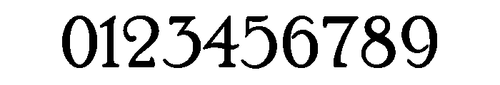 Poor Richard Regular Font OTHER CHARS