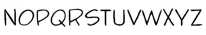Pop Art Comic Font UPPERCASE
