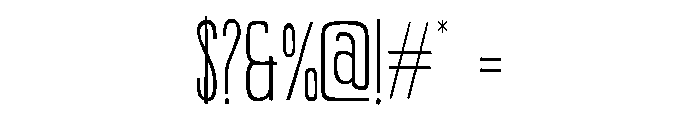 Populaire Light Font OTHER CHARS