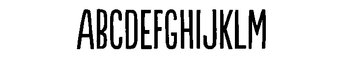 Populaire Regular Font UPPERCASE