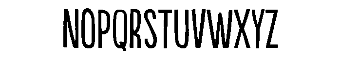 Populaire Regular Font LOWERCASE