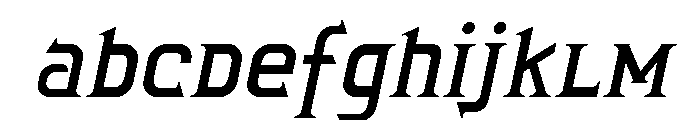 Porkshop Regular Italic FONT