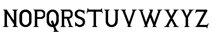 Porkshop Regular Font UPPERCASE