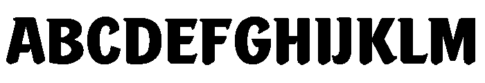 Portobello Bold Font UPPERCASE