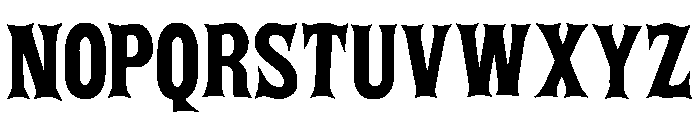 Posada Regular Font UPPERCASE