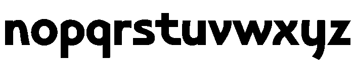Poster Gothic Bold Font LOWERCASE
