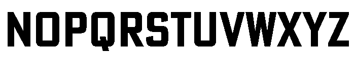 Poster Gothic Condensed Bold Font LOWERCASE