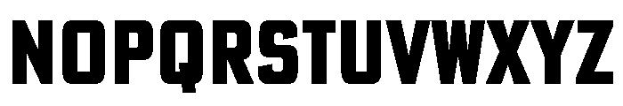 Poster Gothic Extra Condensed Heavy Font LOWERCASE
