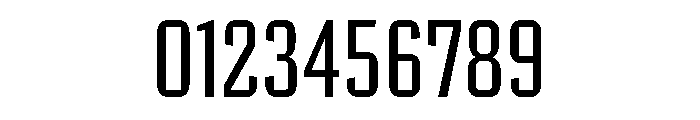 Poster Gothic Extra Condensed Regular Font OTHER CHARS