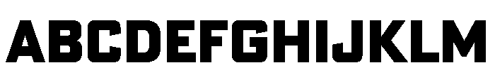 Poster Gothic Heavy Font UPPERCASE