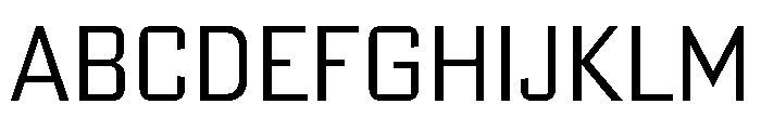 Poster Gothic Light FONT