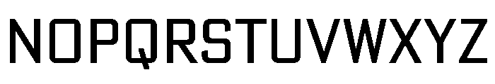 Poster Gothic Regular Font UPPERCASE