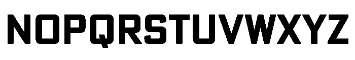 Poster Gothic Round Bold Font LOWERCASE