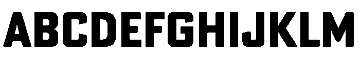 Poster Gothic Round Condensed Heavy FONT