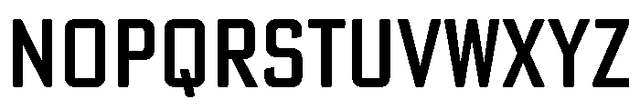 Poster Gothic Round Condensed Medium Font LOWERCASE