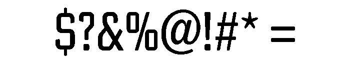 Poster Gothic Round Condensed Regular Font OTHER CHARS