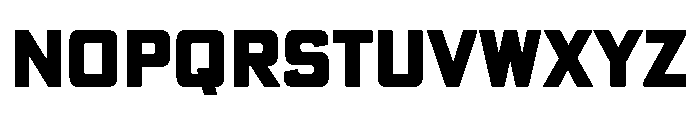 Poster Gothic Round Heavy Font LOWERCASE