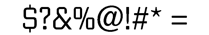 Poster Gothic Round Light Font OTHER CHARS
