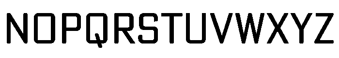 Poster Gothic Round Regular Font LOWERCASE