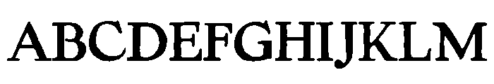 Powell Regular Font UPPERCASE