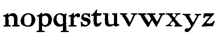 Powell Regular Font LOWERCASE