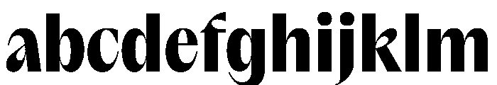 PPAcma Black Instance FONT