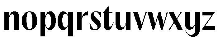 PPAcma Bold Instance Font LOWERCASE
