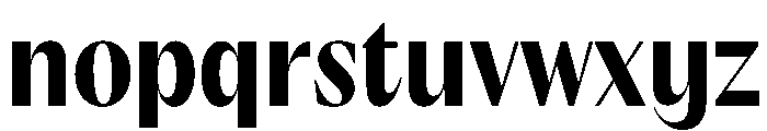PPAcma Extrabold Instance Font LOWERCASE