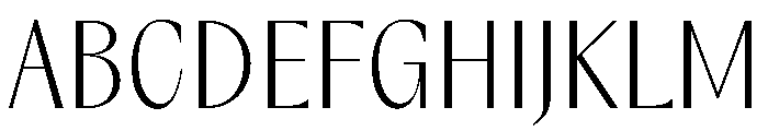 PPAcma Extralight Instance Font UPPERCASE