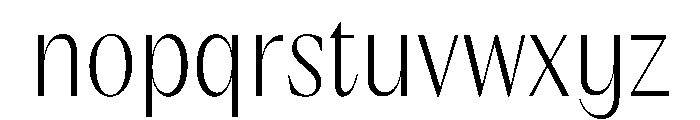 PPAcma Extralight Instance Font LOWERCASE