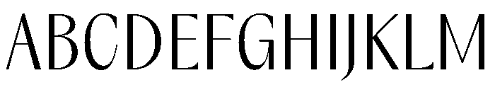 PPAcma Light Instance Font UPPERCASE