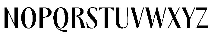 PPAcma Medium Instance Font UPPERCASE